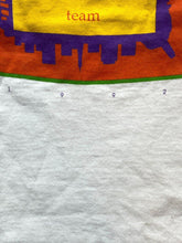 Load image into Gallery viewer, VTG Aids Walk Shirt Adult Large White 1992 Single Stitch Team Chevron 90s Mens
