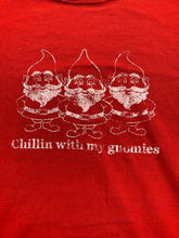 Load image into Gallery viewer, VTG Chillin With My Gnomies Shirt Adult Large Red Heavyweight Y2K Streetwear Men
