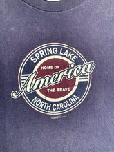 Load image into Gallery viewer, VTG Spring Lake North Carolina Shirt Adult Extra Large Navy America Y2K Mens
