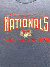 Load image into Gallery viewer, VTG Washington Nationals Shirt Adult Medium Blue Major League Baseball Y2K Mens

