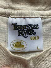 Load image into Gallery viewer, VTG Connecticut Shirt Adult Large Single Stitch Boat Tennessee River Gold 90s
