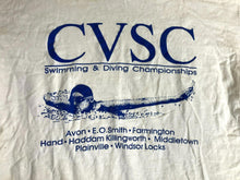 Load image into Gallery viewer, VTG Swimming Diving Championship Shirt Adult Extra Large Single Stitch CVSC 90s
