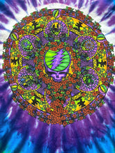 Load image into Gallery viewer, Grateful Dead Shirt Adult Large Celtic Mandala 2 Sided Hippie Grunge Gothic Mens

