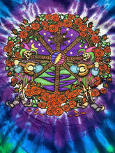 Load image into Gallery viewer, Grateful Dead Shirt Adult Large Celtic Mandala 2 Sided Hippie Grunge Gothic Mens
