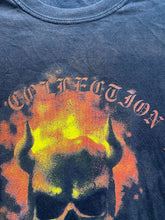 Load image into Gallery viewer, Boohooman Shirt Adult Extra Large Black Grunge Flame Skull Devil Gothic Mens
