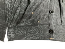 Load image into Gallery viewer, FOX Racing Sweater Womens Small Black Button Front Cardigan Oversized Grunge
