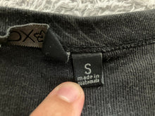 Load image into Gallery viewer, FOX Racing Sweater Womens Small Black Button Front Cardigan Oversized Grunge
