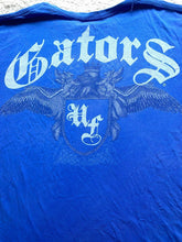 Load image into Gallery viewer, Florida Gators Shirt Adult Large Blue Grunge Streetwear Skater UF Wings Mens
