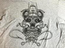 Load image into Gallery viewer, Salt Life Shirt Adult Medium Live Salty Pocket Ghost Ship Grunge Goth Mens
