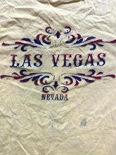 Load image into Gallery viewer, Vintage Las Vegas Nevada Shirt Adult Large Yellow Streetwear Spellout 90s Mens
