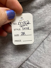 Load image into Gallery viewer, LSU Tigers Shirt Adult 2X Gray University Nike Swoosh NCAA Sportswear Plus Mens
