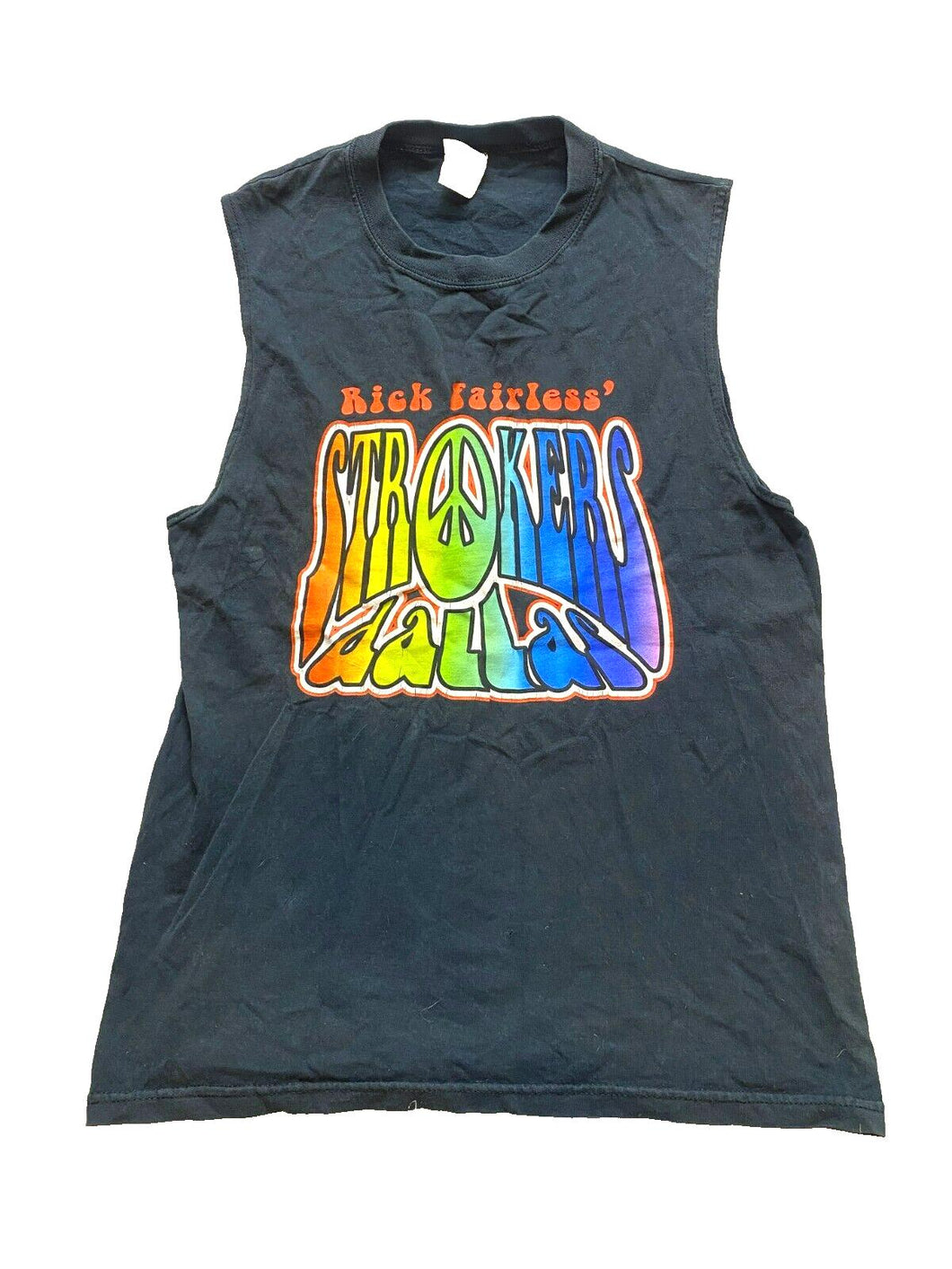 VTG Rick Fairless Shirt Adult Medium Strokers Dallas Motorcycles Choppers Mens