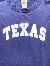 Load image into Gallery viewer, Texas Shirt Adult Extra Large Navy Spellout Crewneck Streetwear Sportswear Mens
