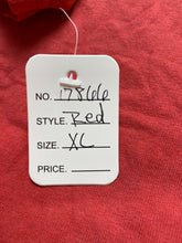Load image into Gallery viewer, VTG Mission Foods Tortillas Shirt Adult Extra Large Red Football Tailgaters Mens
