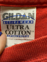 Load image into Gallery viewer, VTG Mission Foods Tortillas Shirt Adult Extra Large Red Football Tailgaters Mens
