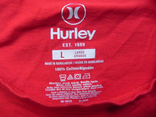 Load image into Gallery viewer, Hurley Shirt Adult Large Spell Out Crew Neck Surf Skate Streetwear Pullover Mens
