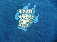 Load image into Gallery viewer, Black Ink Design Shirt Adult Large USMC Marine Corps Bulldog Dogs Of War Mens
