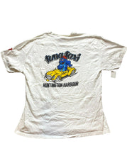 Load image into Gallery viewer, VTG Tuna Taxi Shirt Adult Extra Large White Huntington Harbor Streetwear 90s Men
