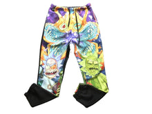 Load image into Gallery viewer, Rick &amp; Morty Pants Womens 30x29 Trippy Running Joggers Elastic Waist AOP Ladies
