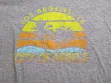 Load image into Gallery viewer, Los Angeles Shirt Womens Extra Large City Of Angels Sunset Palm Tree Lightweight
