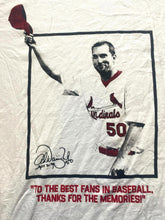 Load image into Gallery viewer, Adam Wainwright Shirt Adult Extra Large White St Louis Cardinals Memories Mens
