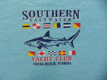 Load image into Gallery viewer, Southern Saltwater Shirt Adult Extra Large Stay Salty Cocoa Beach FL Shark Mens
