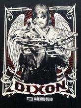 Load image into Gallery viewer, The Walking Dead Shirt Womens 2XL XXL Darryl Dixon Cross Bow Grunge Black Ladies
