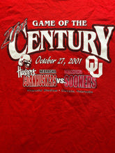 Load image into Gallery viewer, VTG Cornhuskers VS Sooners Shirt Adult Large  Game Of The 21st Century Y2K Mens
