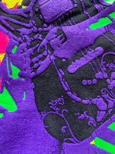 Load image into Gallery viewer, VTG Rock N&#39; Roll Shirt Womens Large Lumo Girl Guitar Glow in The Dark 90s Ladies
