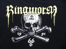 Load image into Gallery viewer, Ringworm Shirt Adult Medium 2016 Good Bye Fury Tour Mystifying Oracle Band Mens

