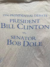Load image into Gallery viewer, VTG PRESIDENT Shirt Adult Extra Large 1996 Debate Clinton Dole Single Stitch Men
