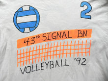 Load image into Gallery viewer, VTG Volleyball Shirt Adult Large 43rd Signal BN Long Slv 90s Single Stitch Mens
