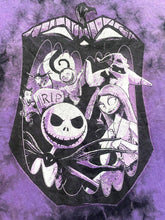 Load image into Gallery viewer, Nightmare Before Christmas Shirt Adult Medium Tie Dye Halloween Town Disney Mens
