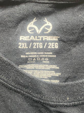 Load image into Gallery viewer, RealTree Shirt Adult 2XL XXL Fishing Buckhorn Logo Short Sleeve Outdoor Mens
