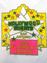 Load image into Gallery viewer, VTG Hollywood Knights Shirt Adult Extra Large White San Antonio Parade 90s Mens
