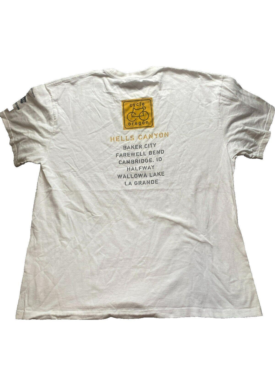 VTG Nike Shirt Adult Extra Large Cycle Oregon Hells Canyon Bicycle Cycling Mens