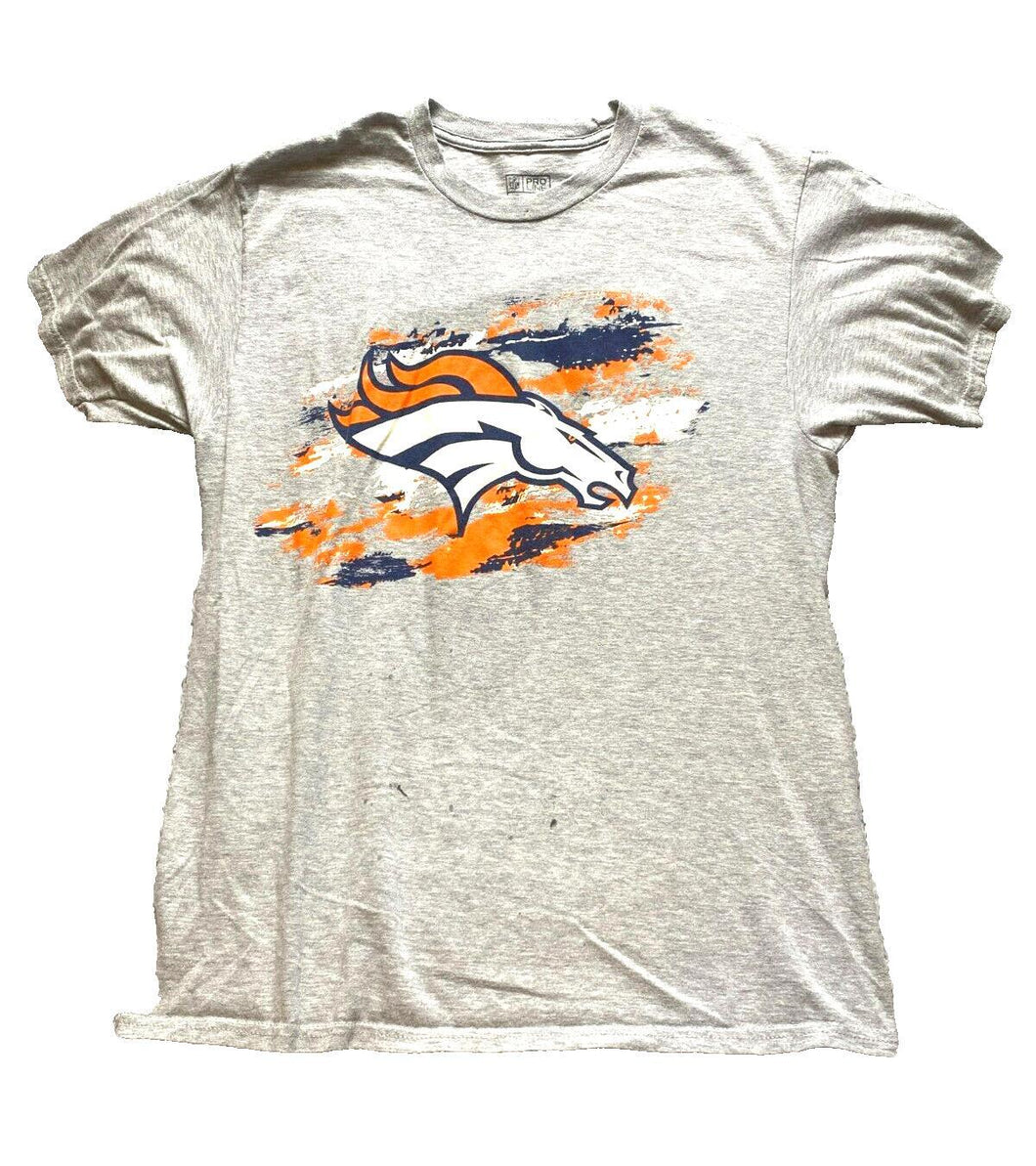 Denver Broncos Shirt Adult Medium Short Sleeve Sportswear Pro Line Fanatics Mens