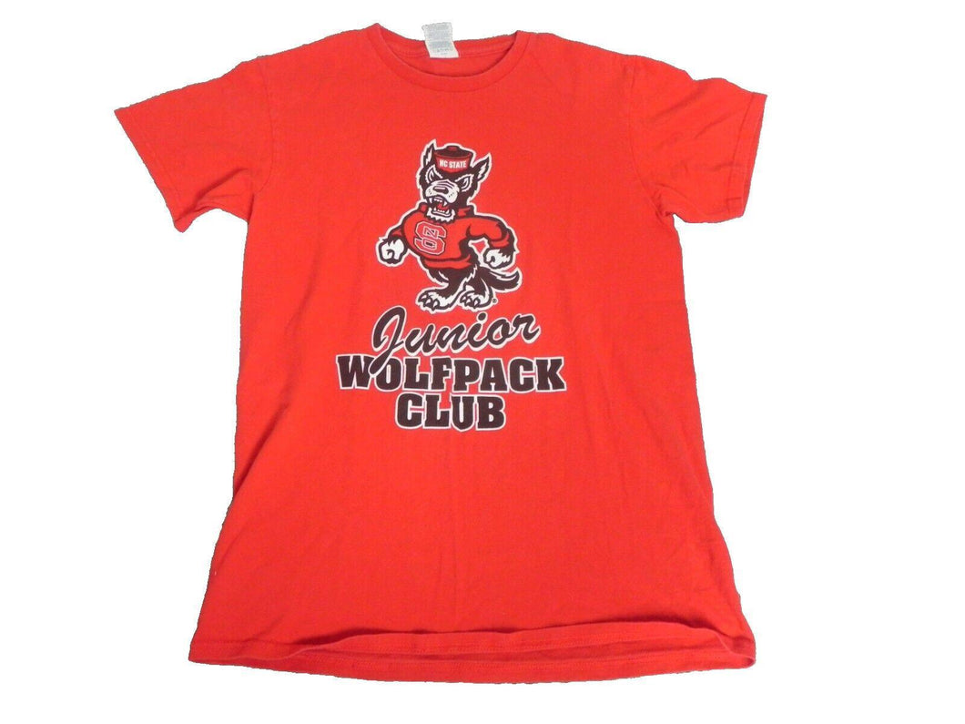 VTG NC State Wolfpack Club Shirt Womens Small Junior NCAA Sportswear Y2K Ladies
