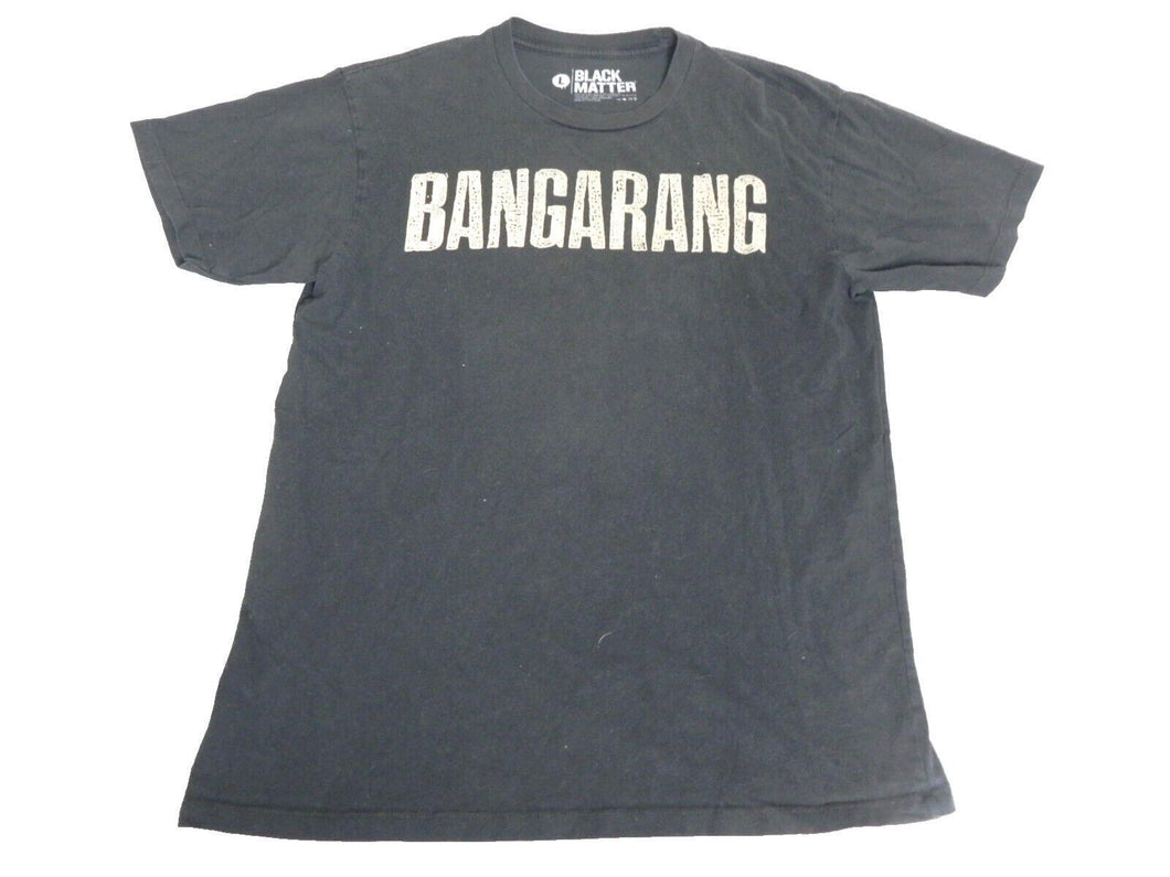 Black Matter Shirt Womens Large Bangarang Spellout Crew Neck Streetwear Ladies