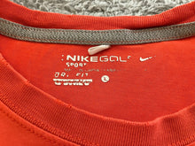 Load image into Gallery viewer, Nike Shirt Adult Large GOLF Spell Out Center Swoosh Dri Fit Sportswear Mens
