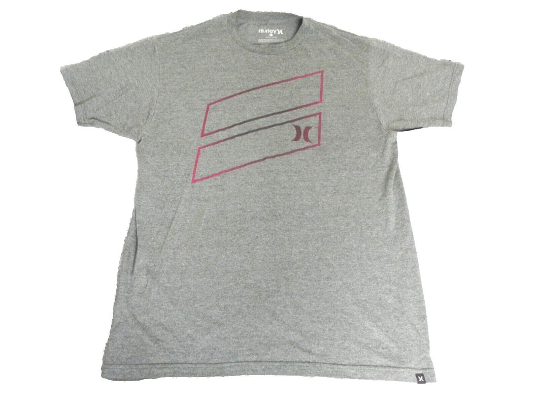 Hurley Shirt Adult Large Icon Slash Logo Short Sleeve Streetwear Pullover Mens