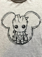 Load image into Gallery viewer, Baby Groot Mickey Mouse Head Shirt Adult Large Guardians of the Galaxy Mens
