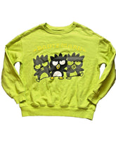 Load image into Gallery viewer, Badtz Maru Sweatshirt Womens Medium Crew Neck Fleece Sweater Sanrio Ladies

