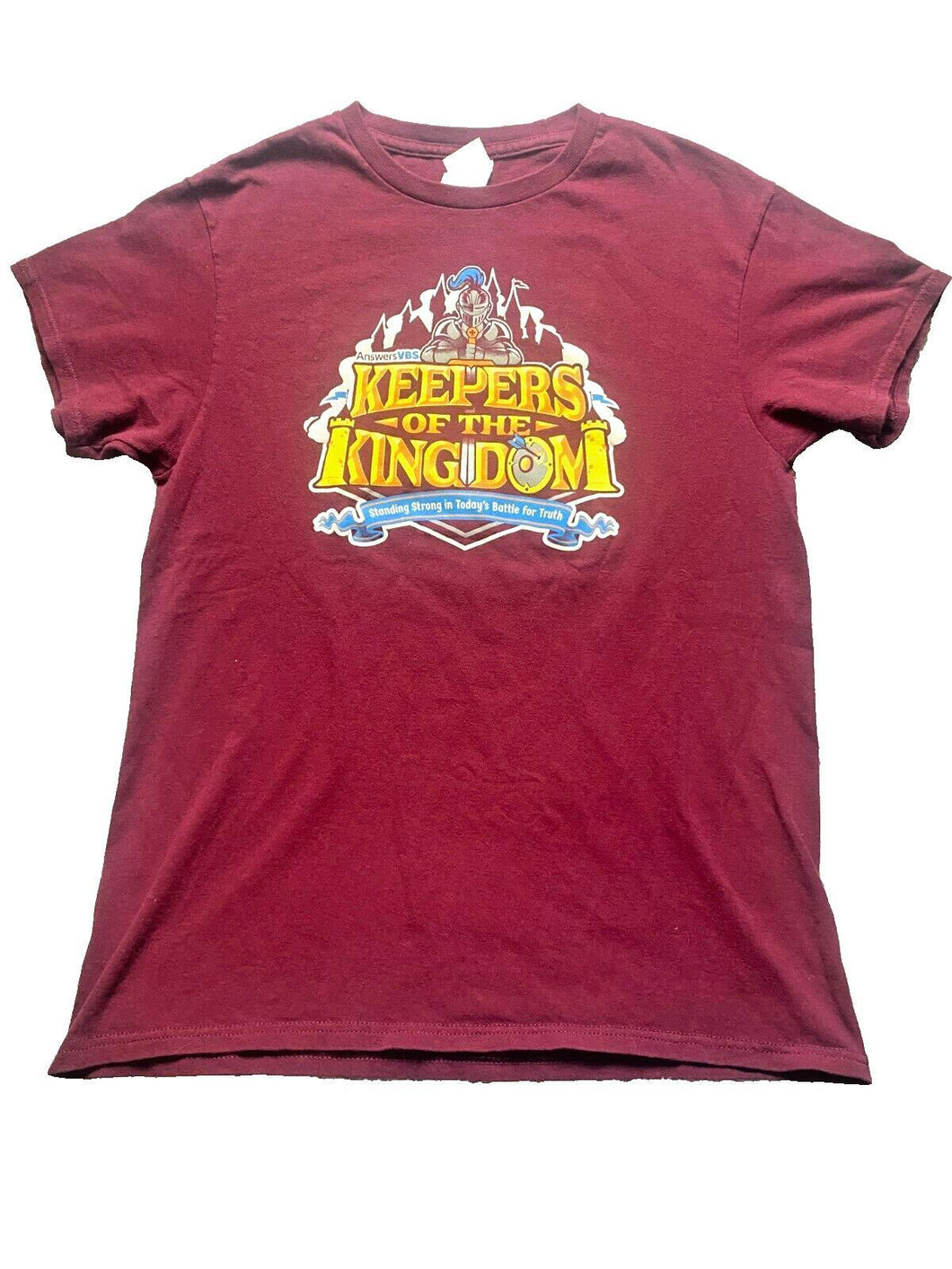 Keepers Of The Kingdom Shirt Adult Medium Be Strong In The Lord Armor Of God Men
