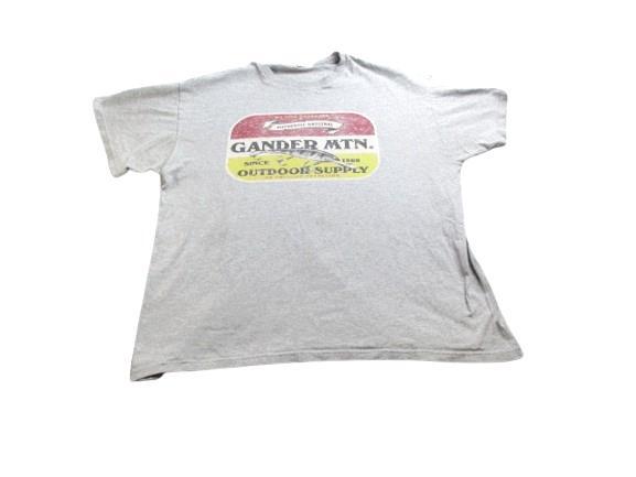 VTG Gander Mtn Shirt Adult Extra Large Fishing We Live Outdoors Supply 90s Mens