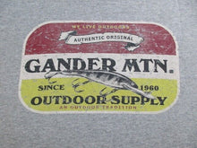 Load image into Gallery viewer, VTG Gander Mtn Shirt Adult Extra Large Fishing We Live Outdoors Supply 90s Mens
