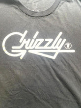 Load image into Gallery viewer, Grizzly Shirt Adult Medium Black Script OG Bear Streetwear Punk Skater Mens
