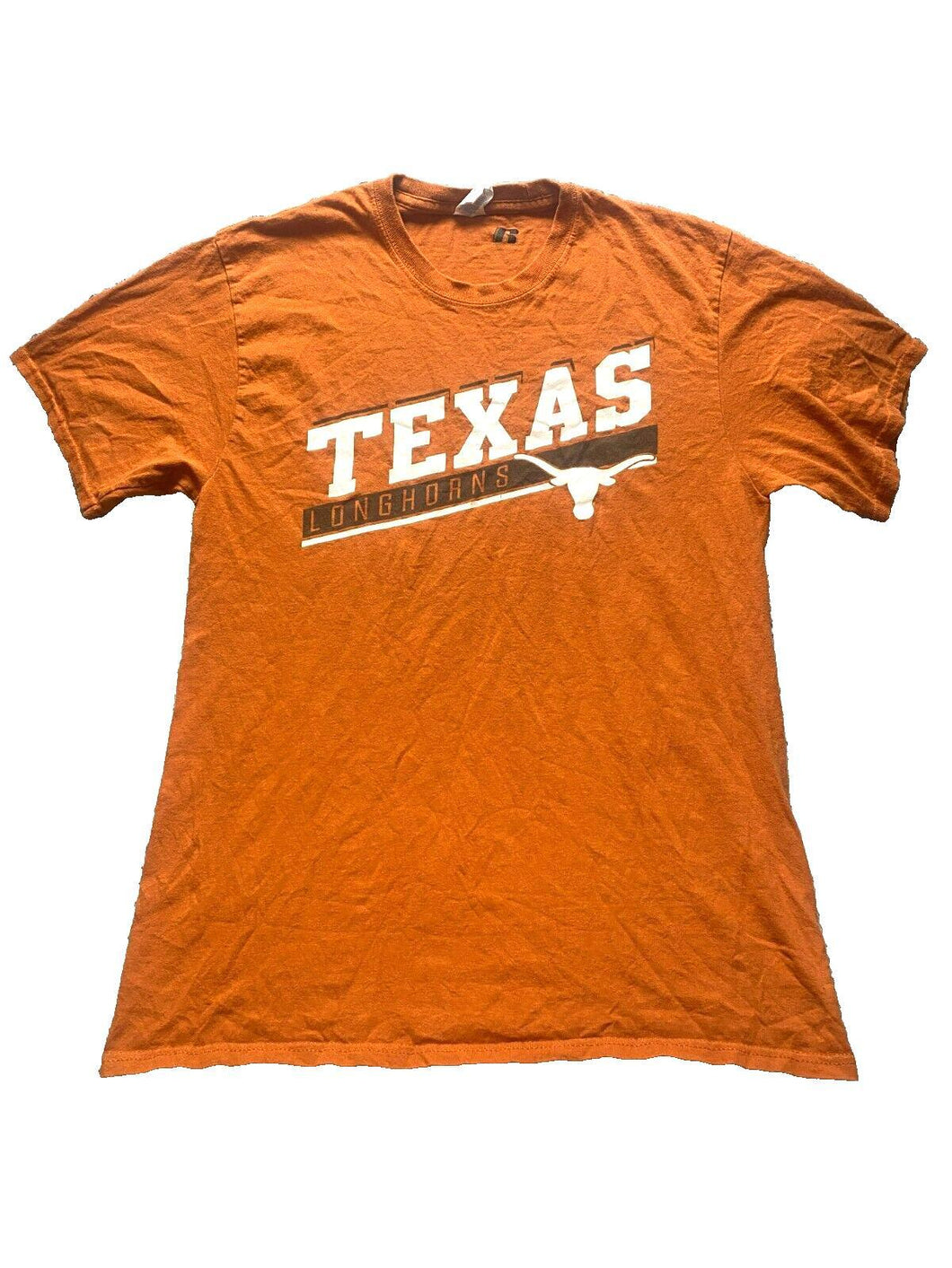 University Of Texas Longhorns Shirt Adult Medium Sportswear NCAA Russell Mens