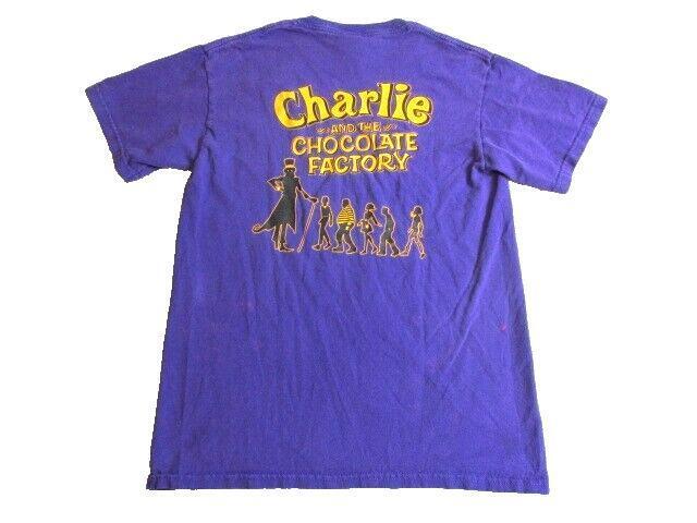 Charlie & The Chocolate Factory Shirt Womens Small Purple Cape Fear Players 2007