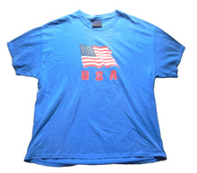 Load image into Gallery viewer, USA Flag Shirt Adult Extra Large Patriotic Buell American Motorcycles Mens
